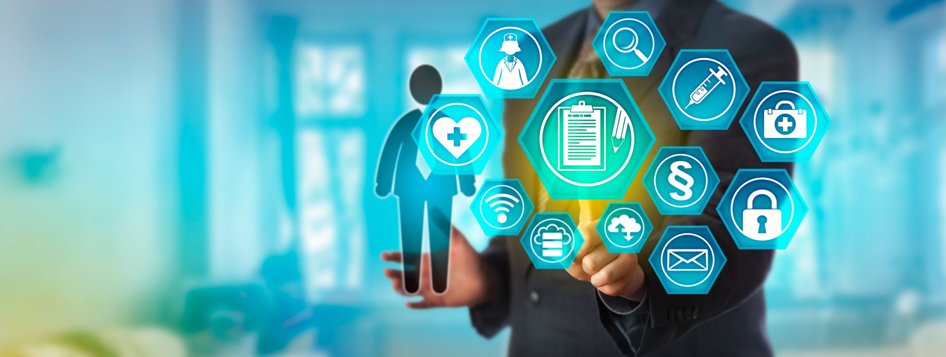 Data Administrator Accessing Health Record